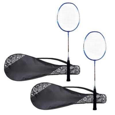 ZR 100 Light Aluminium Badminton Racquet with Full Cover